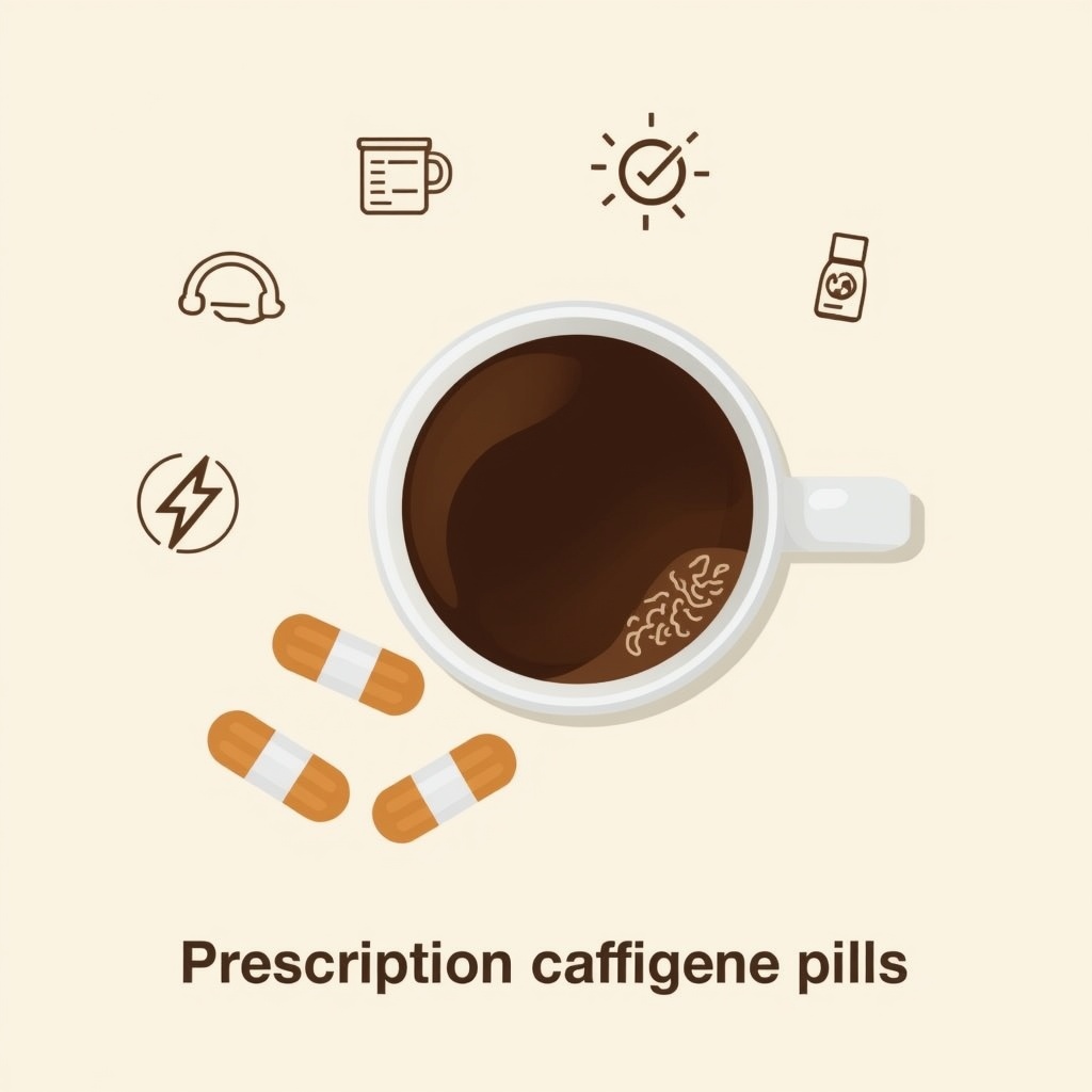 Prescription caffeine pills: safety, uses, and how they compare